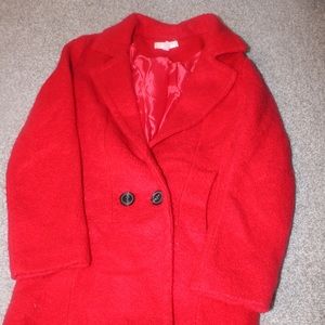 Red jacket
